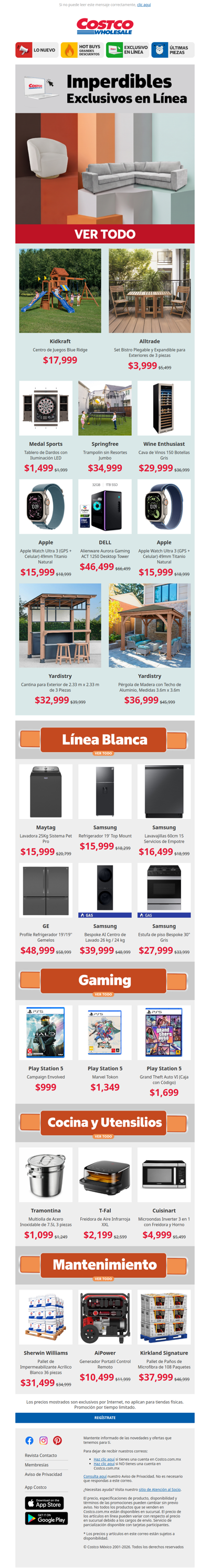 Conoce los Imperdibles de la Tienda en Línea 📲
