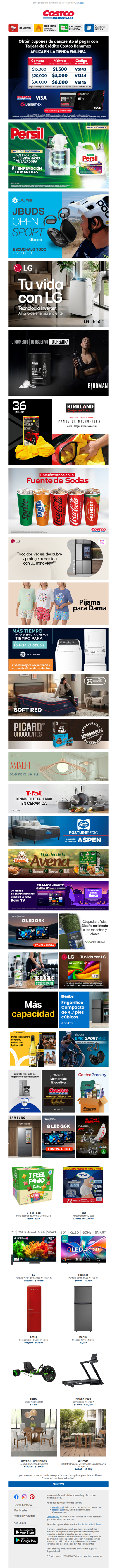 Hasta $6,000 de Descuento con tu TDC Costco