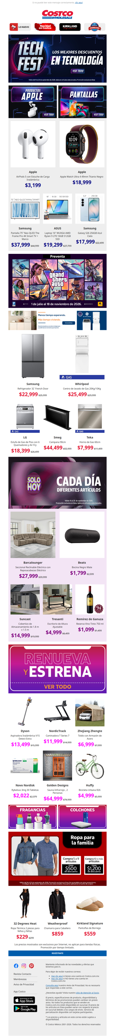 Encuentra lo Mejor en Electrónica, Línea Blanca, Muebles y Más