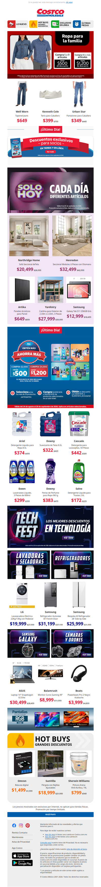 ⏰ Último Día: Compra y Ahorra en Artículos P&G ¡Visítanos!