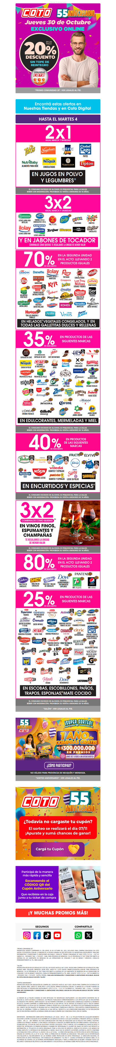 Últimos días de Cumple 🎈 Celebramos con vos!