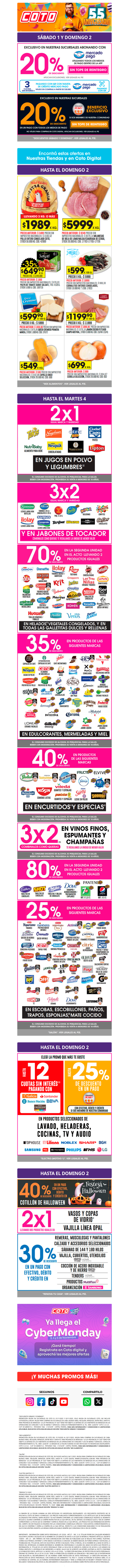 Lo mejor del finde a un solo click 👆🖱️