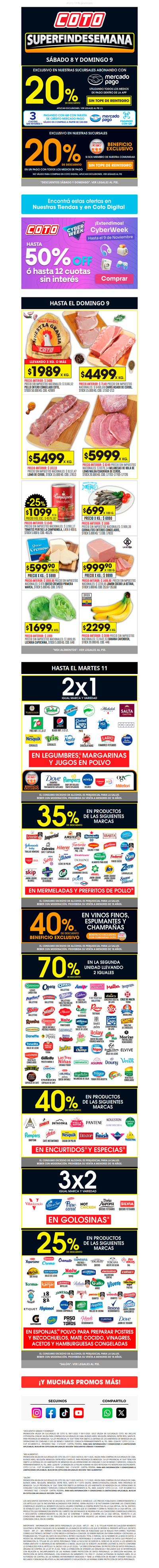 ¡Modo SuperFinde ON! 🔛 Mirá lo más destacado