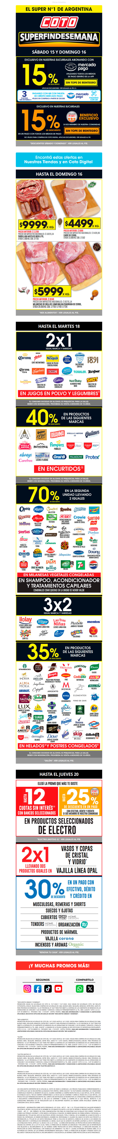 Lo mejor del SuperFindeSemana 🕒 ¡No te duermas!