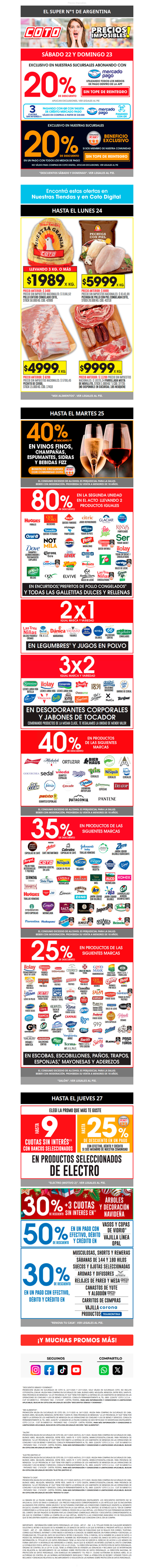 Lo más destacado del Finde XL 🔥