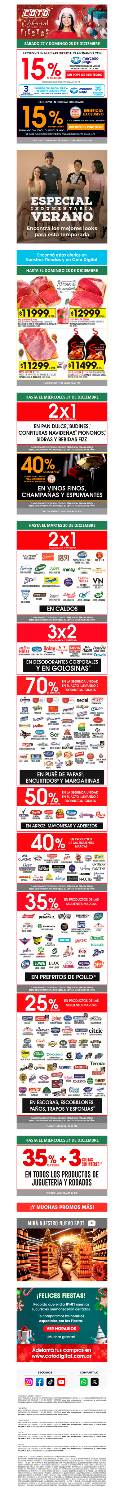 ¿Todo listo para el 2026? 🕛🍾