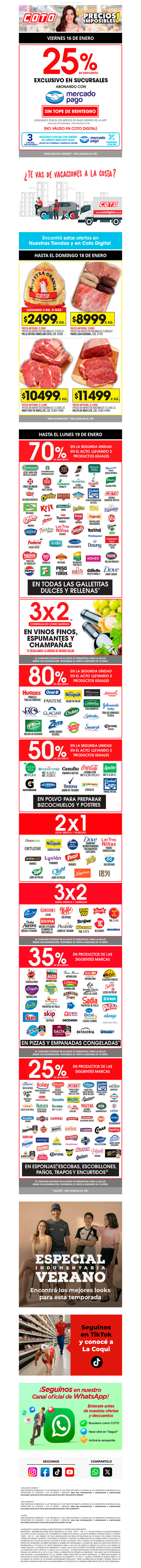 Viernes 😎 25% con Mercado Pago Sin Tope