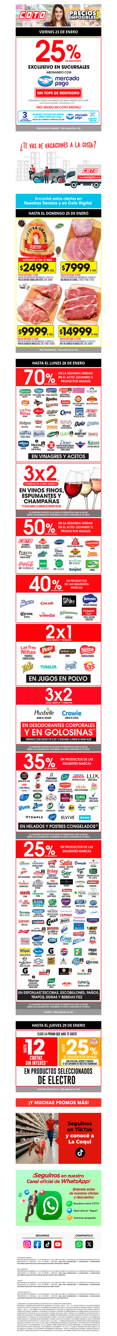 ¡Viernes Sin Tope! 📲 25% con Mercado Pago