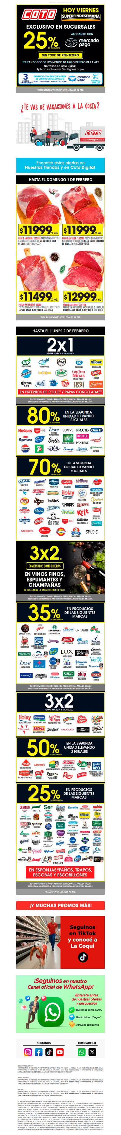 Viernes de ahorro 📲 25% con Mercado Pago