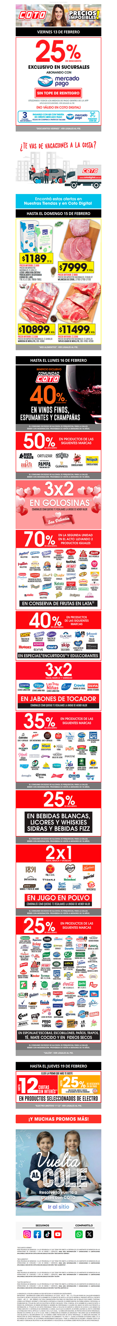 ¡Viernes Sin Tope! 📲 25% con Mercado Pago