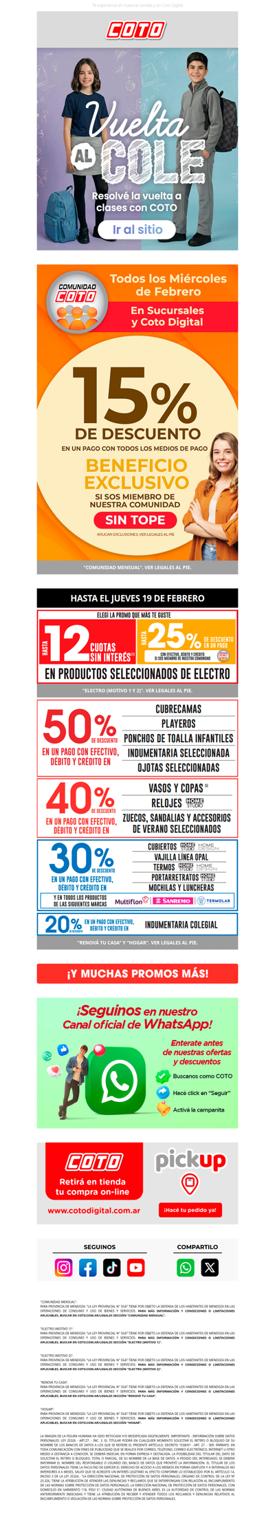 La semana es corta... El ahorro es grande 😉🛒