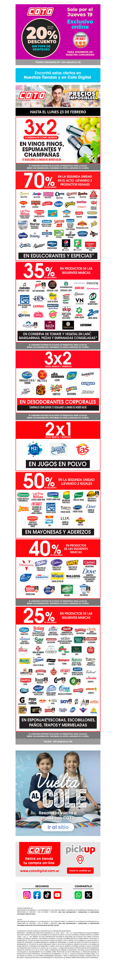 👀 Ya se dejan ver las promos del finde