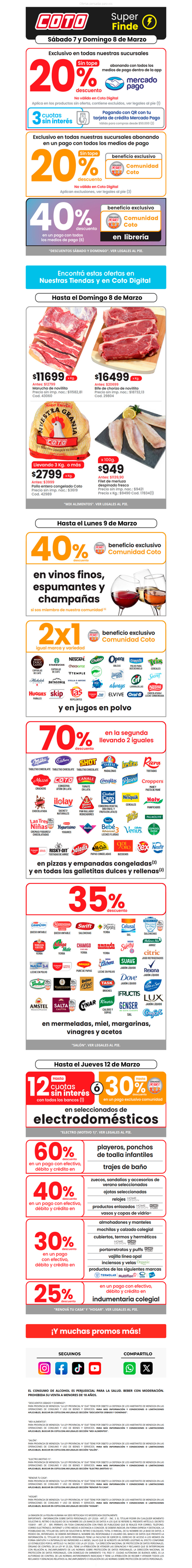 Te dejamos lo más destacado del SuperFinde 🔝