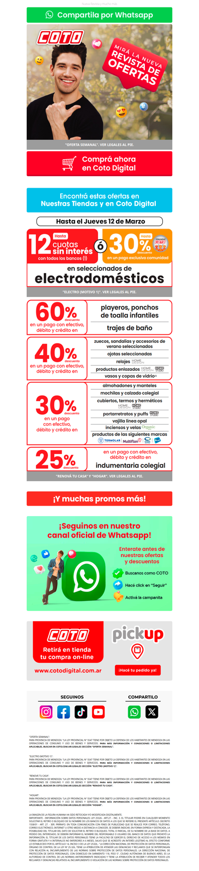 ¡Empezá la semana con todo! 🛒