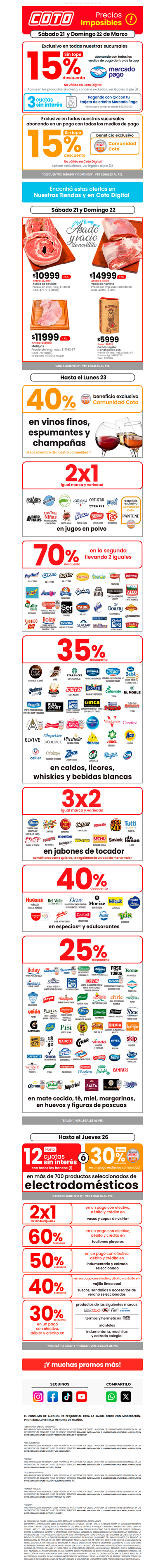 🥩 ¡Asado y Vacío en OFERTA! 🔥