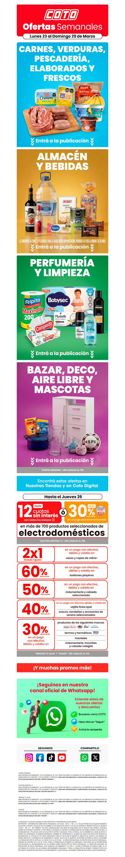 [Imperdibles] Ofertas Semanales 🤩