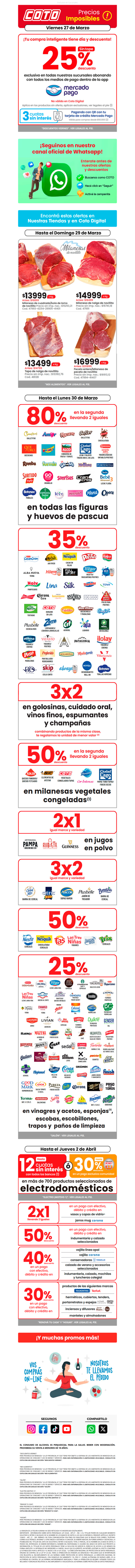 Es Viernes y tu celu lo sabe 📱 25% con Mercado Pago