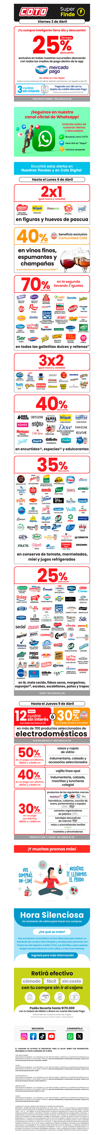 Viernes + Feriado = ¿Qué más? 😍 25% con Mercado Pago