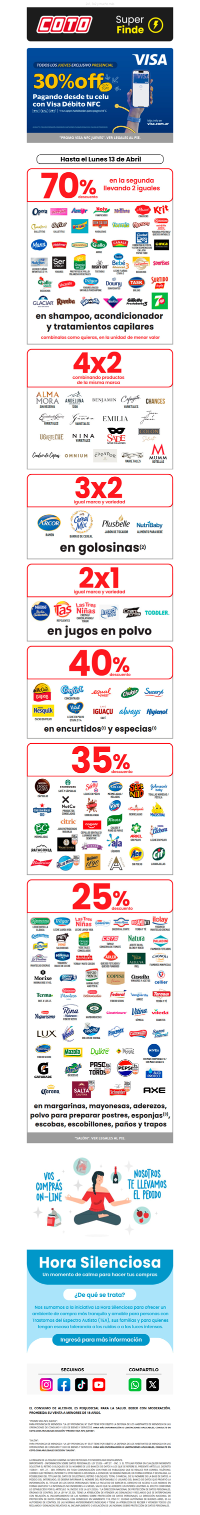 SuperFinde activo ✅ ¡Comprá con descuentos!