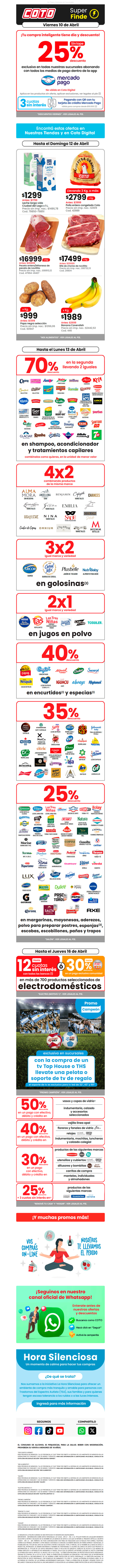 Viernes de ahorro fuerte 💪 25% OFF con Mercado Pago