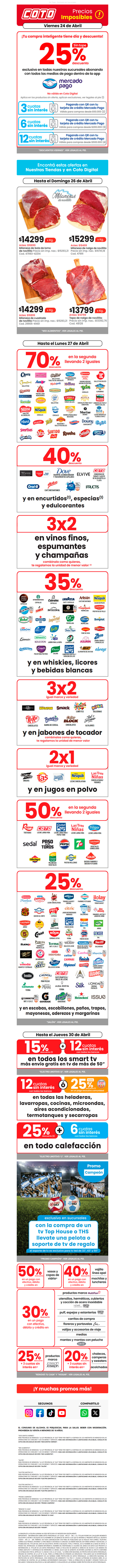 Para vos 👉 25% con Mercado Pago 🤩