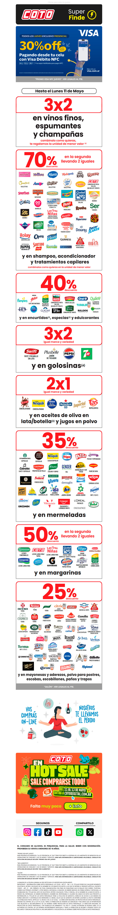 Superfinde activado 🙌 ¡A comprar!