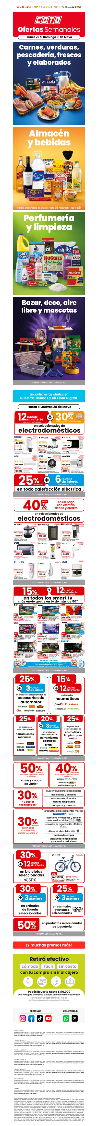 Día Patrio 🇦🇷 Ofertas Semanales activadas