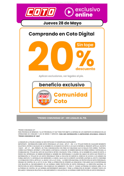 Jueves Power 👊 20% OFF Sin Tope Digital