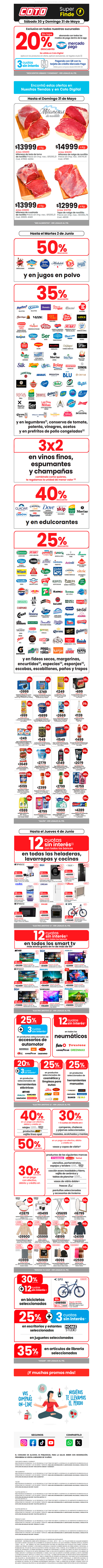 🛒 Lo imperdible de estos días