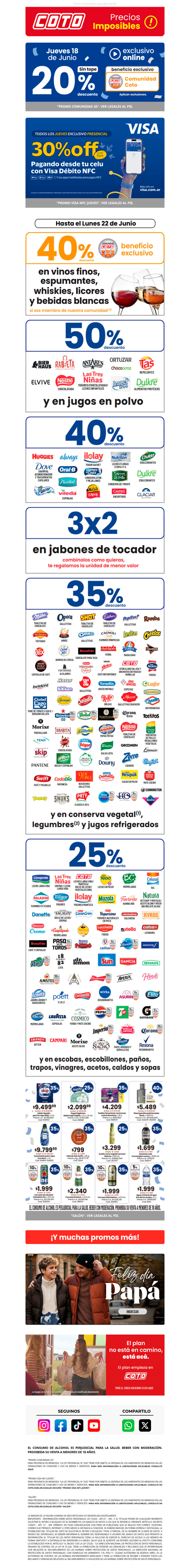 ¡Vamos Argentina! 🇦🇷 Festejamos con estas ofertas 🥳