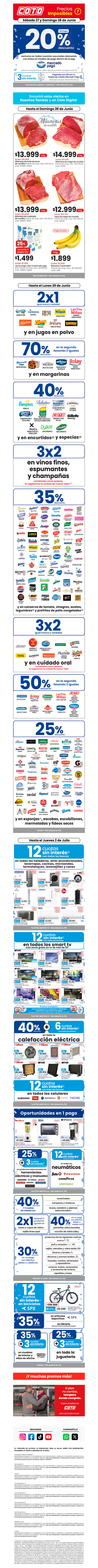 La selección de ofertas para este finde 🇦🇷🛒