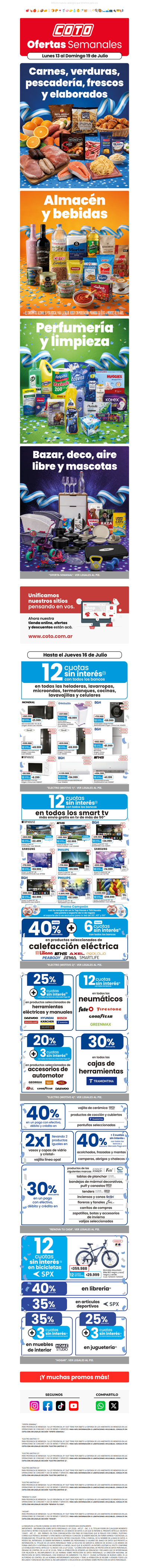 🎉🛒 ¡Otra semana para alentar, y para ahorrar!