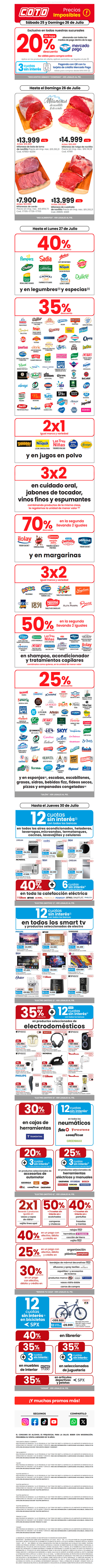 Prepará la mesa 🍽️ Milangas en oferta todo el finde 🔥