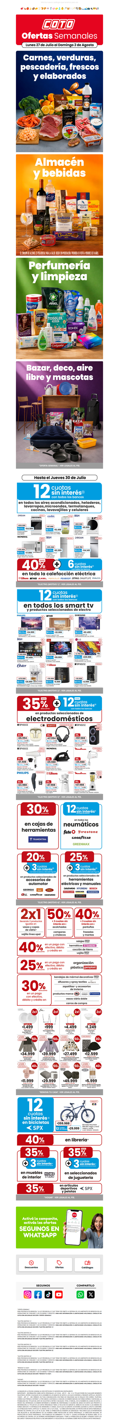 🔔 Dale play a la semana