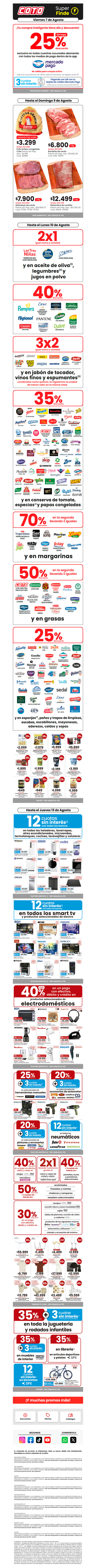 ¡Dale que sale el sol! ☀️ Llegó el Viernes... y el 25% OFF