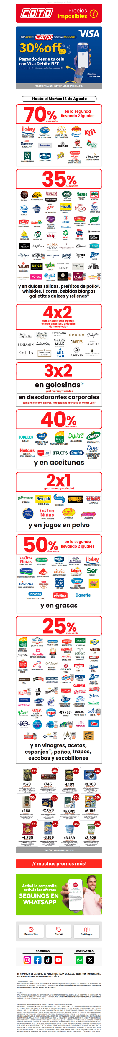 Jueves Imperdible 🛒 ¡A llenar el carrito!