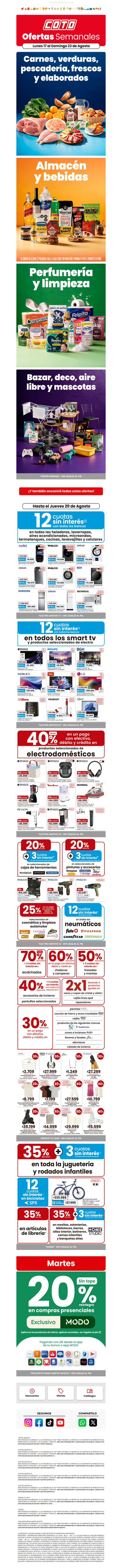Un Lunes distinto 🤍 Descubrí los Catálogos de la semana