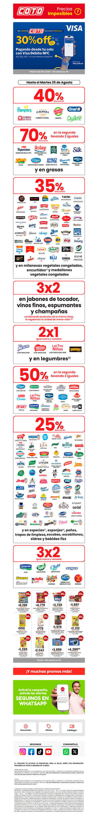 🛒 Semana corta… ¡A prepararse para el finde!