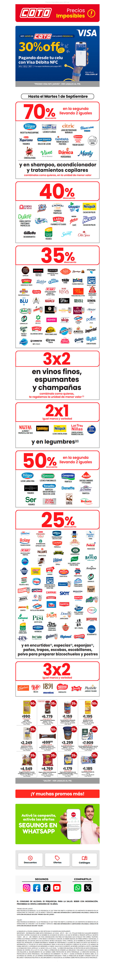 ✨ Jueves Estrella: ¡Llená tu carrito con descuentos!