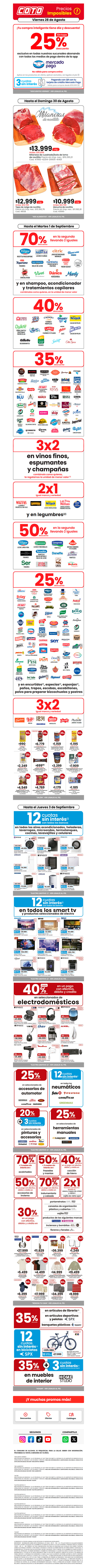 Viernes 🍽️ Milangas + Ofertas = Planazo