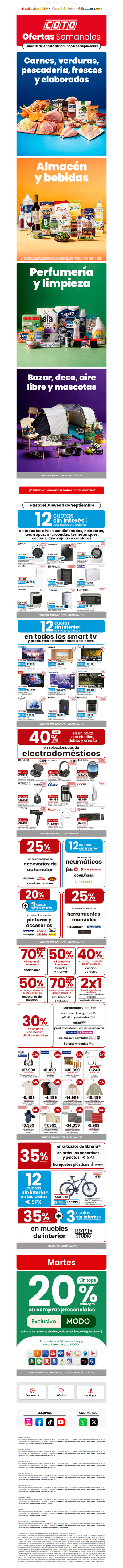 Esta semana te conviene TODO 👀 ¡Entrá y mirá!