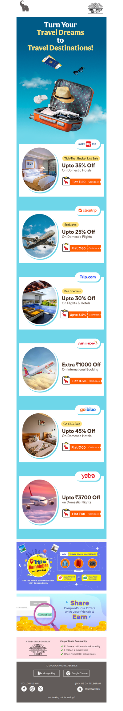 Hey coupondunia_in_55a92a14, Your Year End Travel Deals Have Touched Down ✈️🧳😎