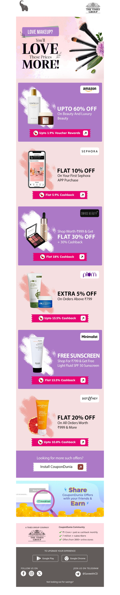 Time to Shine 😍 The Best Of Beauty Deals Are Here 😉