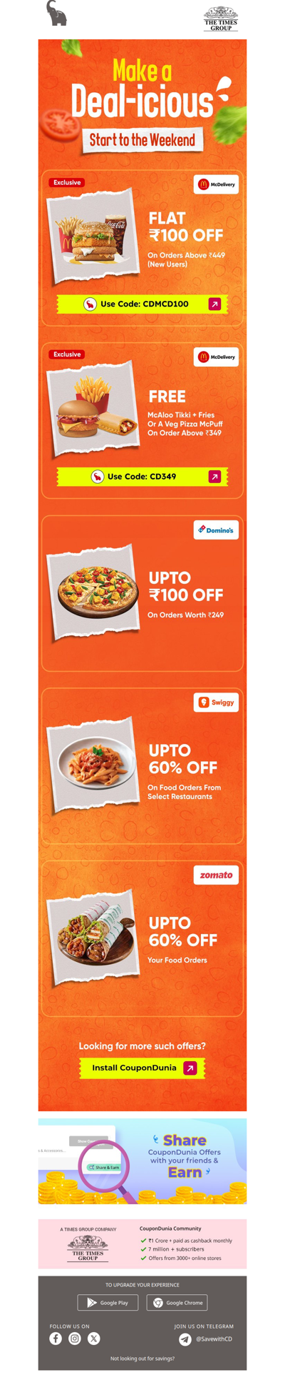 You Bring The Appetite, We’ll Bring The Deals 🍔🍟