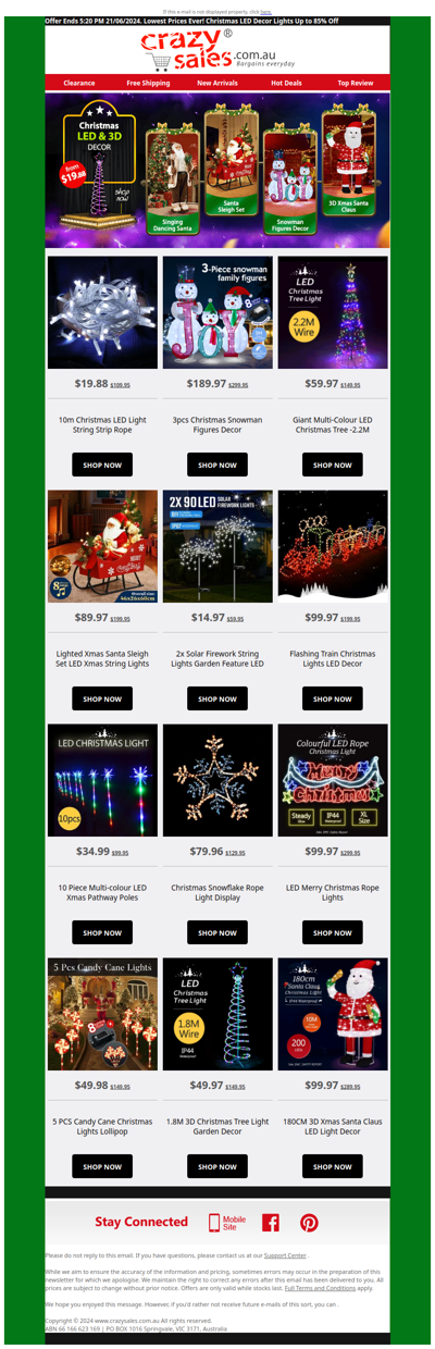 ✨ Lowest Prices Ever! Christmas LED Decor Lights Up to 85% Off 🎄