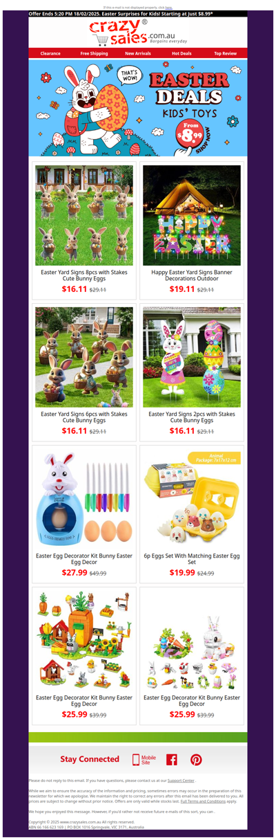 Easter Surprises for Kids! 🎁 Starting at Just $8.99*