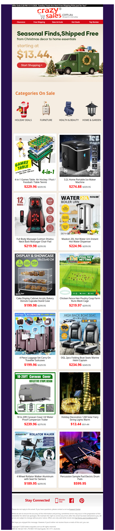 Tuesday Treats Are Here! 🎅 Free Shipping Picks Just for You