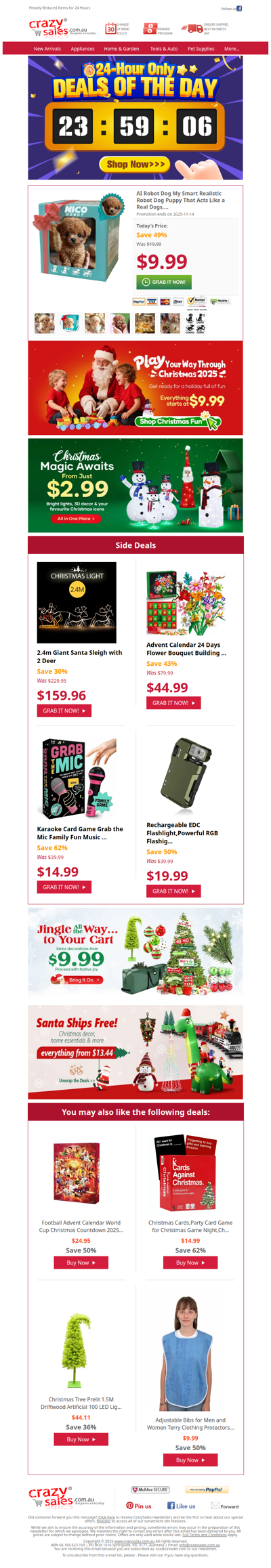 Only $9.99 – Meet Your New Smart Robot Puppy!