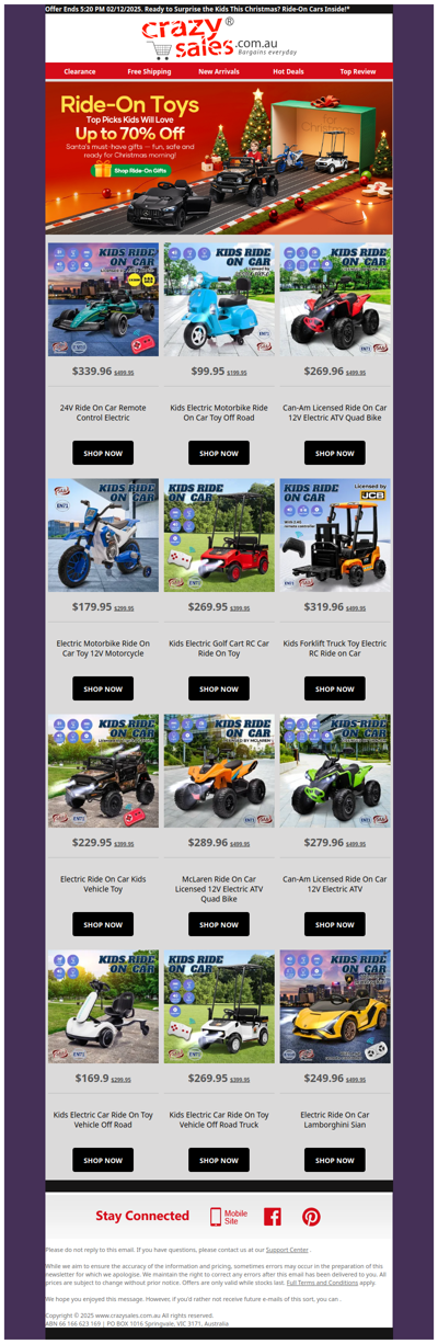 Ready to Surprise the Kids This Christmas? 🎄 Ride-On Cars Inside!