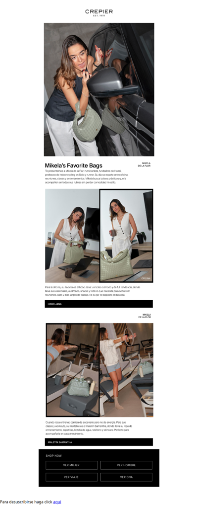 FROM WORK TO WORKOUT | Los favoritos de Mikela de la Flor